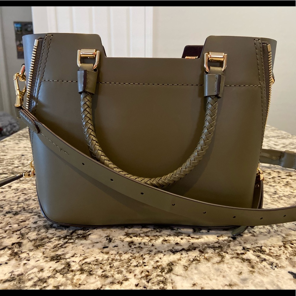 MICHAEL KORS Blakely olive Leather Satchel - Picture 2 of 7